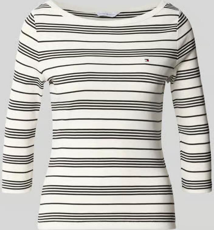 Tommy Hilfiger slim fit T-shirt van puur katoen