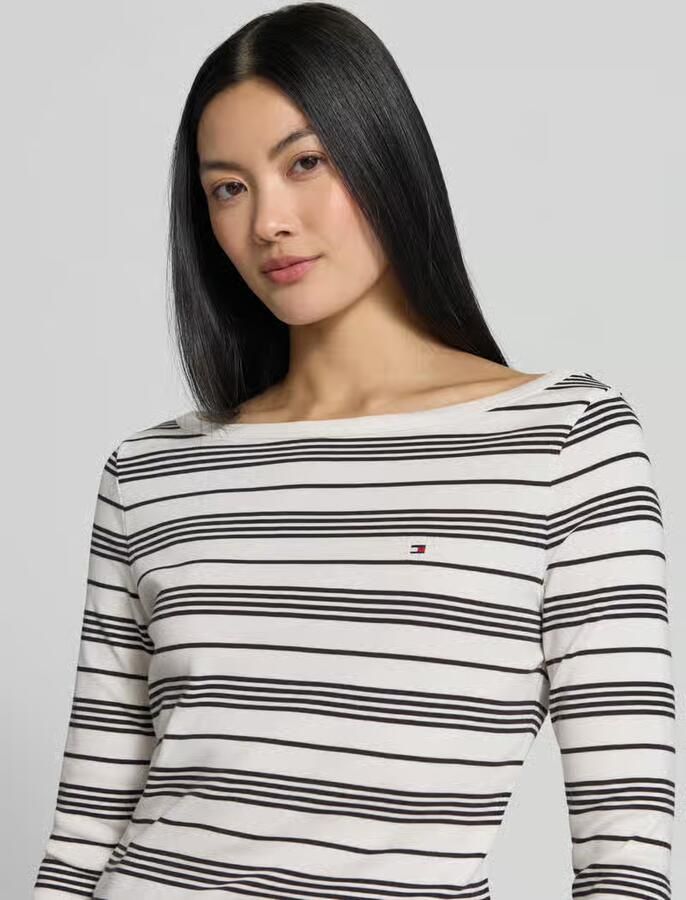 Tommy Hilfiger slim fit T-shirt van puur katoen - Foto 2