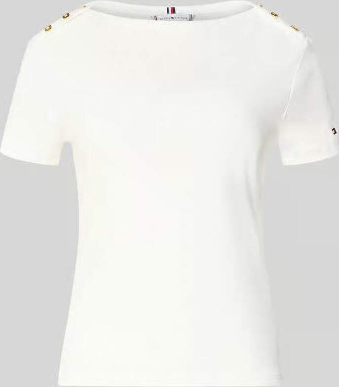 Tommy Hilfiger Slim Fit T-shirt van puur katoen - Foto 2