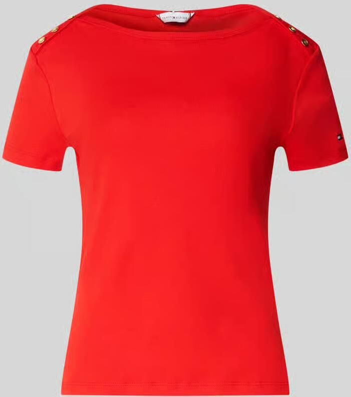 Tommy Hilfiger Slim Fit T-shirt van puur katoen - Foto 2