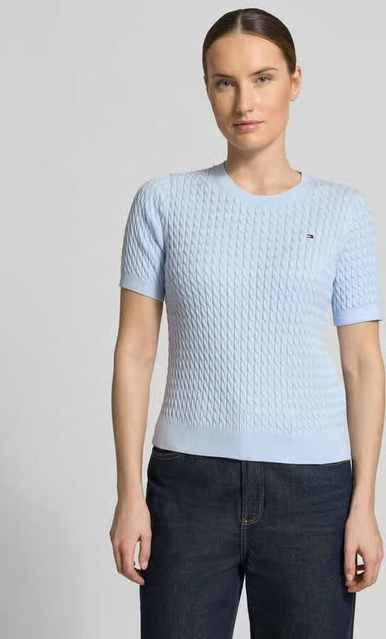 Tommy Hilfiger slim fit T-shirt van puur katoen - Foto 3