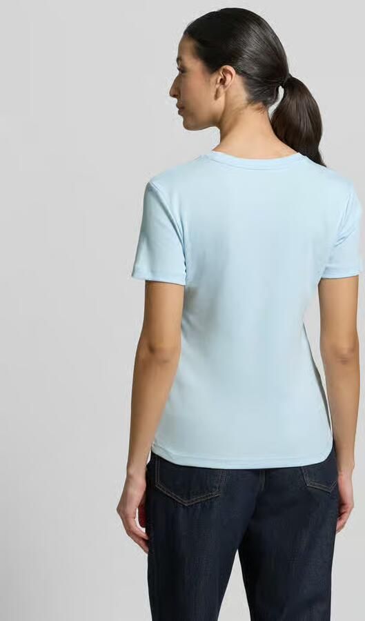 Tommy Hilfiger Slim fit T-shirt van puur katoen - Foto 3