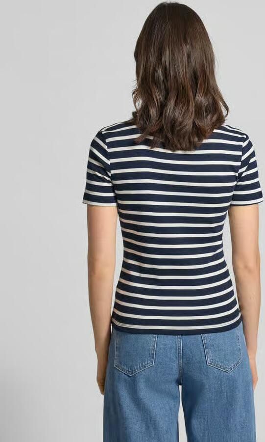 TOMMY HILFIGER Dames Tops & T-shirts Slim Cody C-nk Ss Zwart - Foto 9