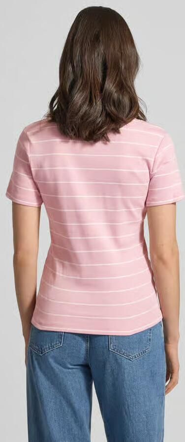 TOMMY HILFIGER Dames Tops & T-shirts Slim Cody V-nk Roze - Foto 8