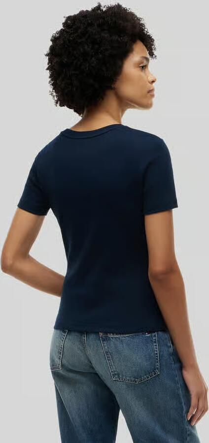Tommy Hilfiger slim fit T-shirt van puur katoen - Foto 11