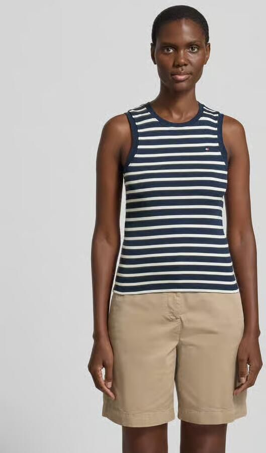 Tommy Hilfiger slim fit tank top van puur katoen model 'SLIM CODY' - Foto 4