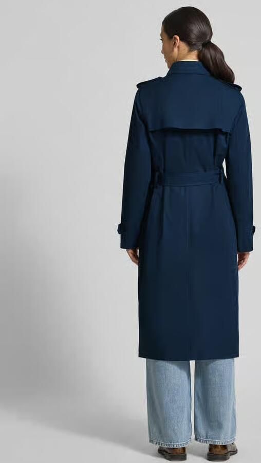 Tommy Hilfiger slim fit trenchcoat van puur katoen - Foto 3