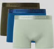 Tommy Hilfiger Slim fit trunks van modalmix in set van 3