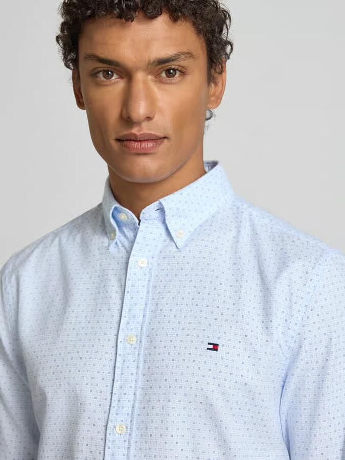 Tommy Hilfiger Slim fit vrijetijdsoverhemd van puur katoen - Foto 2