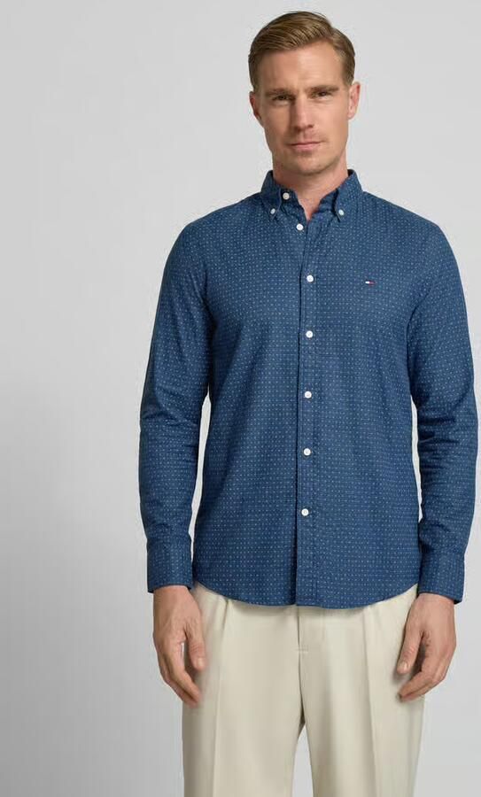 Tommy Hilfiger Slim fit vrijetijdsoverhemd van puur katoen - Foto 4