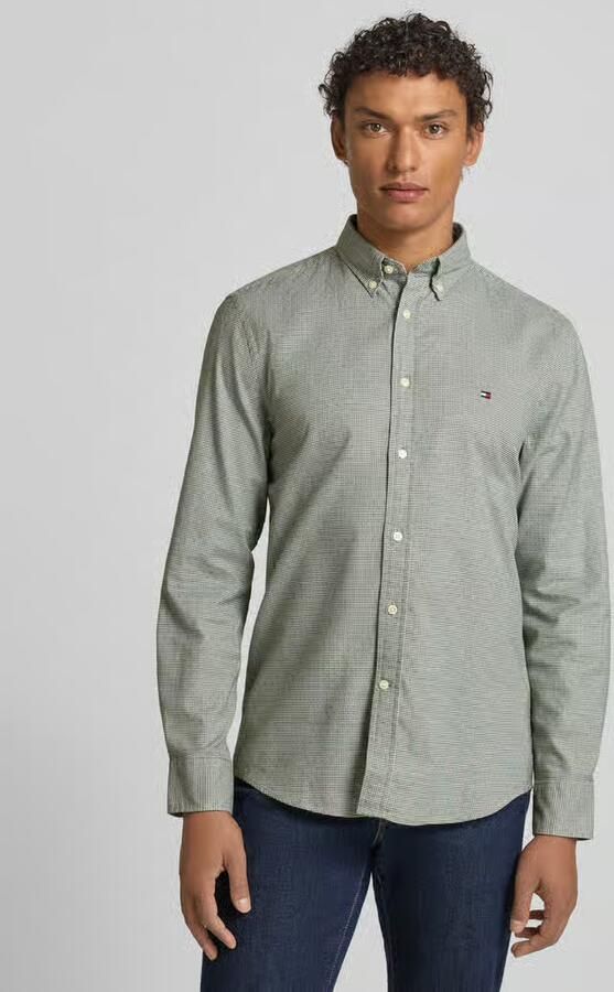 Tommy Hilfiger Slim fit vrijetijdsoverhemd van puur katoen - Foto 4