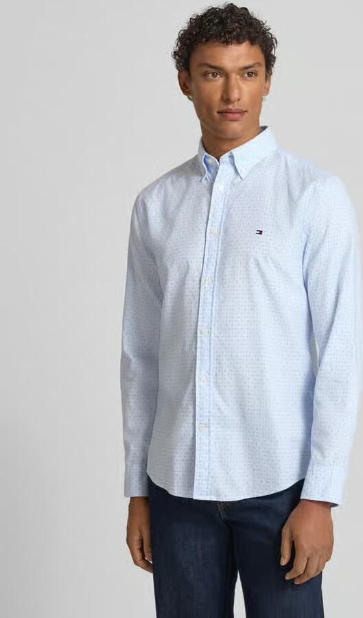 Tommy Hilfiger Slim fit vrijetijdsoverhemd van puur katoen - Foto 4