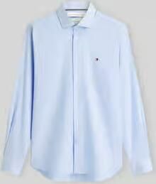 Tommy Hilfiger Slim fit zakelijk overhemd met geborduurd logo