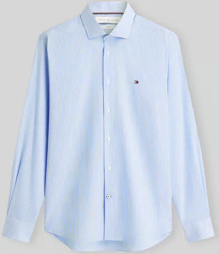 Tommy Hilfiger Slim fit zakelijk overhemd met geborduurd logo - Foto 2