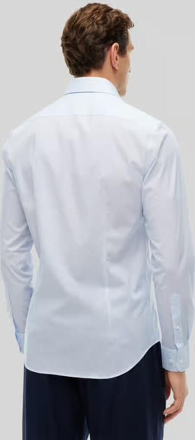 Tommy Hilfiger Slim fit zakelijk overhemd van katoenmix - Foto 3