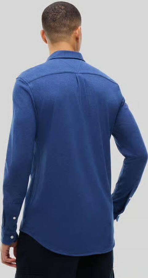 Tommy Hilfiger Slim vrijetijdsoverhemd met geborduurd logo