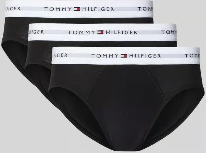 Tommy Hilfiger Slip van katoenmix in set van 3