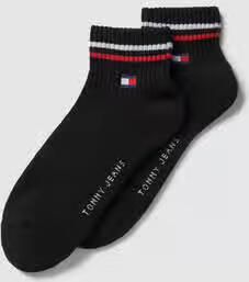 Tommy Hilfiger Korte sokken TH UNI TJ QUARTER 2P ICONIC Half-terry zool voor extra comfort (2 paar) - Foto 3
