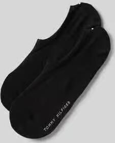 Tommy Hilfiger Enkelsokken TH MEN FOOTIE 2P Met gebreid logo op de hak (2 paar) - Foto 6