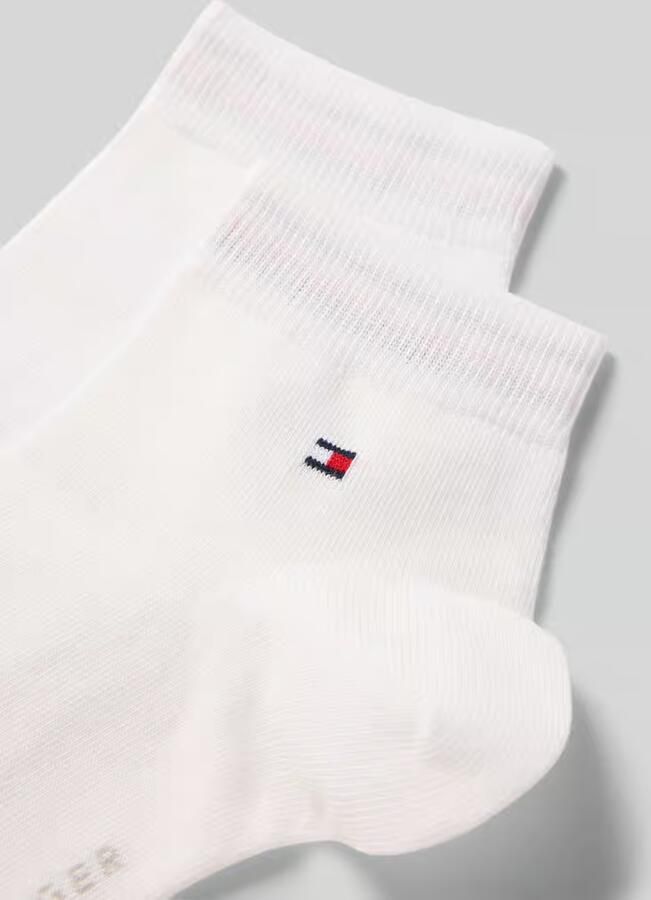 Tommy Hilfiger Korte sokken TH MEN QUARTER 2P zachte elastische ribboord klassiek logo (2 paar) - Foto 3