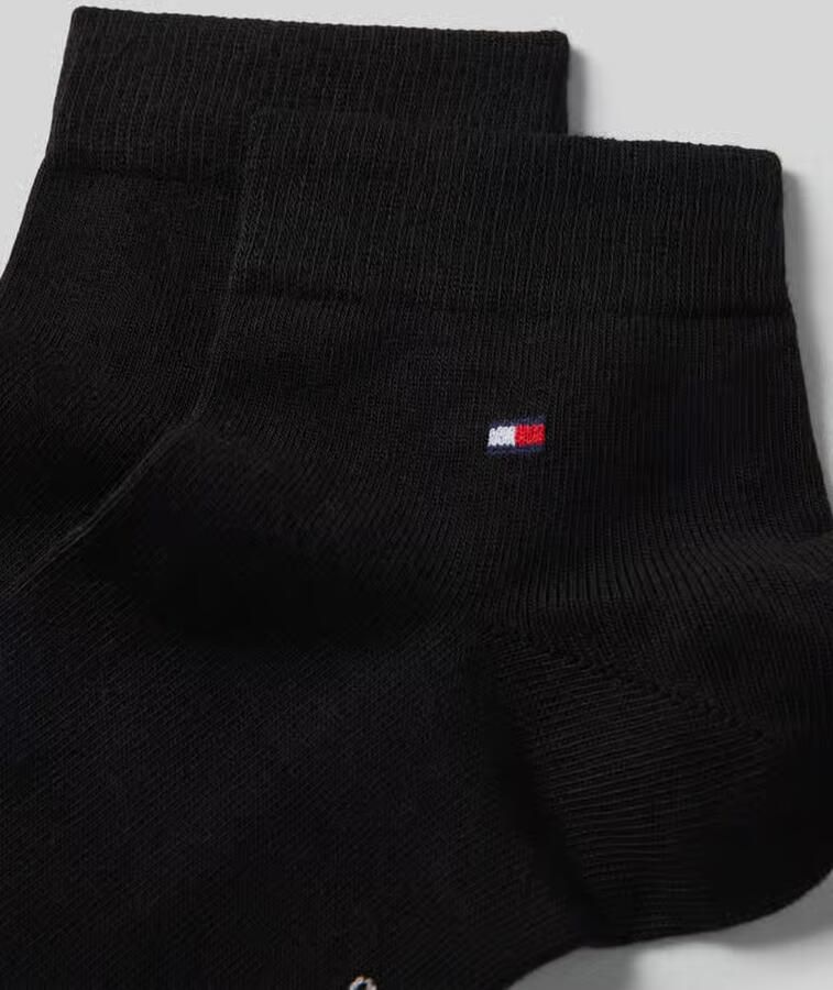 Tommy Hilfiger Korte sokken TH MEN QUARTER 2P zachte elastische ribboord klassiek logo (2 paar) - Foto 3