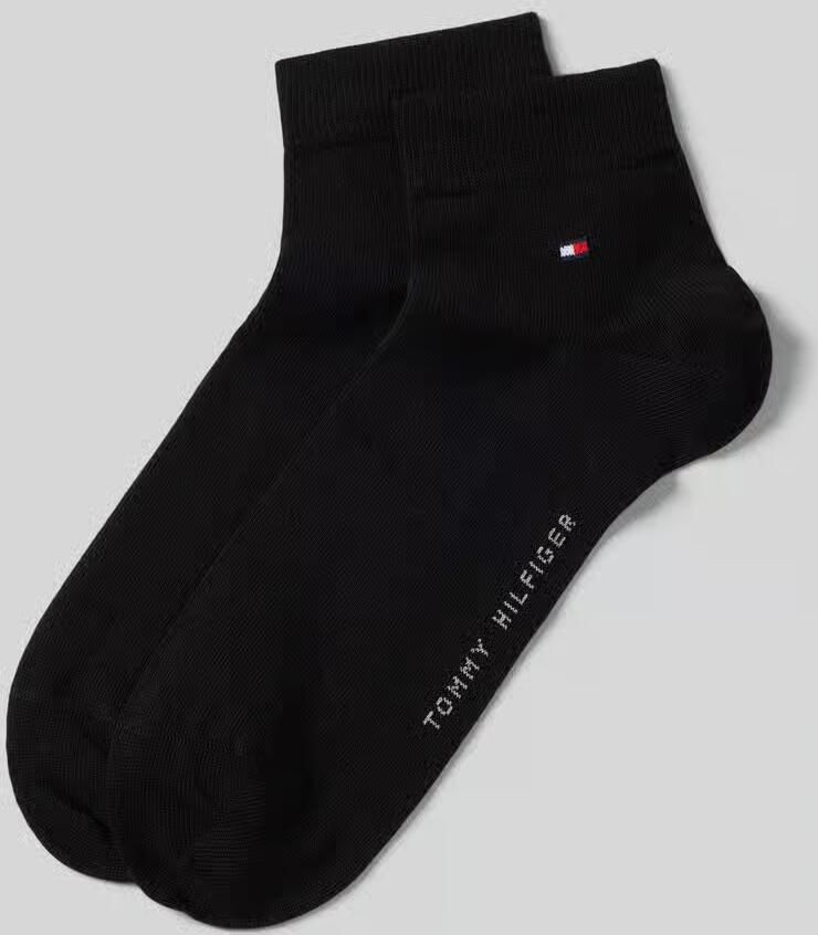 Tommy Hilfiger Korte sokken TH MEN QUARTER 2P zachte elastische ribboord klassiek logo (2 paar) - Foto 2