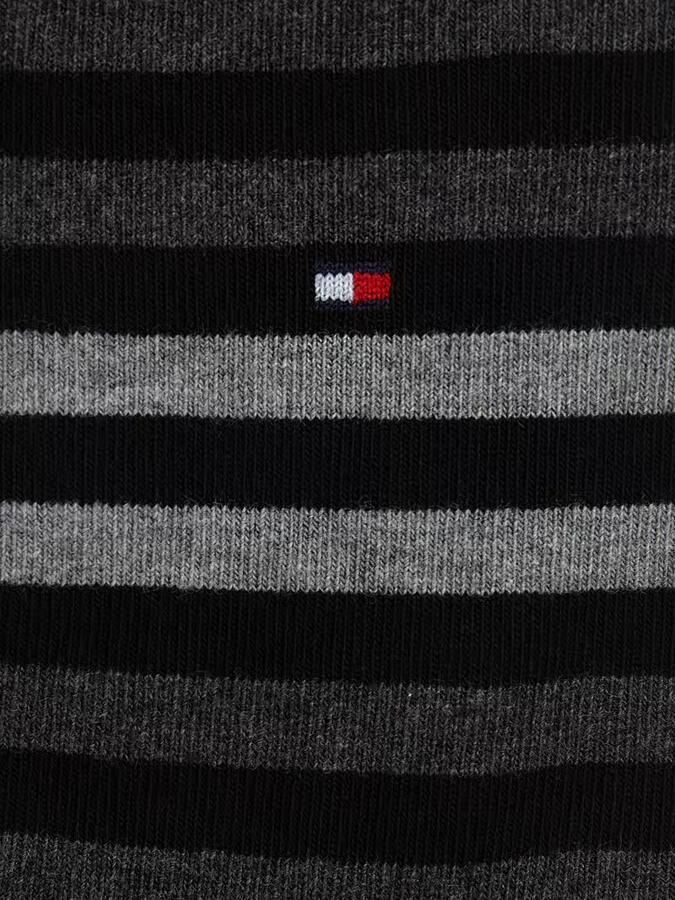 Tommy Hilfiger Sokken met labeldetail in een set van 2 paar model 'DUO STRIPE SOCK'