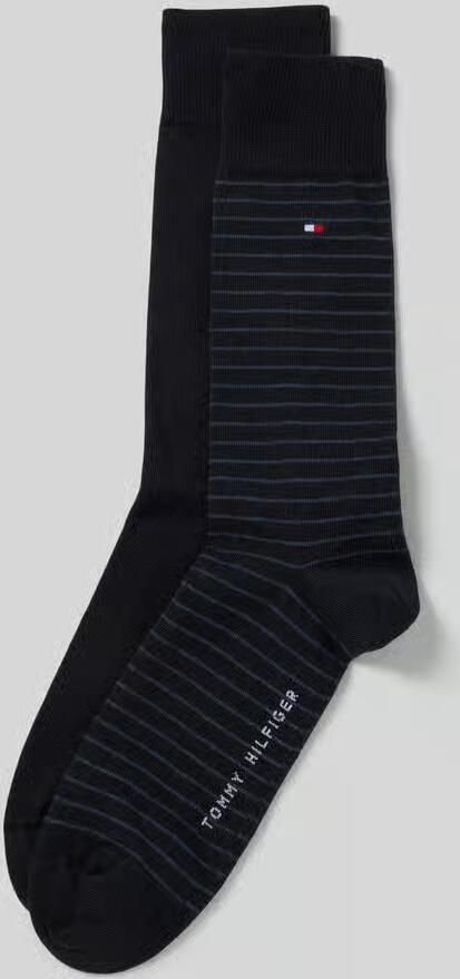 Tommy Hilfiger Sokken TH MEN SMALL STRIPE SOCK 2P (2 paar) - Foto 2