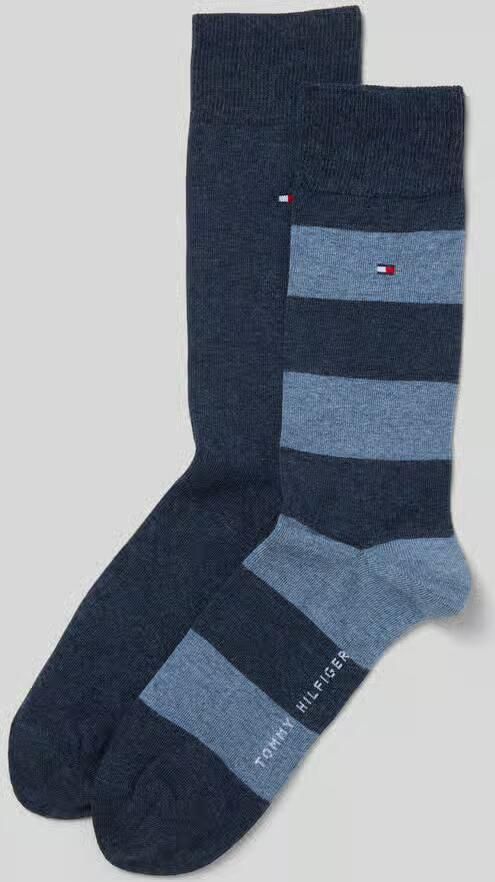 Tommy Hilfiger sokken set van 2 blauw