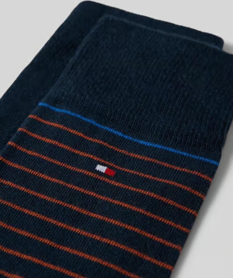Tommy Hilfiger Sokken van katoenmix in set van 2 model 'MEN SMALL STRIPE SOCK'