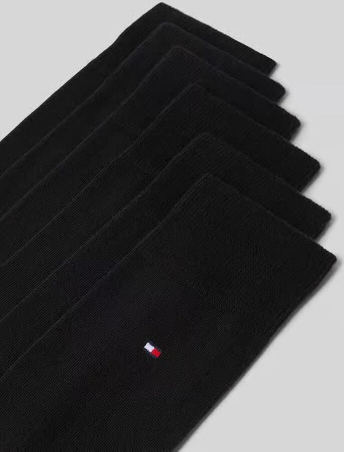 Tommy Hilfiger Sokken TH MEN SOCK 6P ECOM Gekamd katoen ademend drukvrije tailleband (set 6 paar 6 paar) - Foto 5
