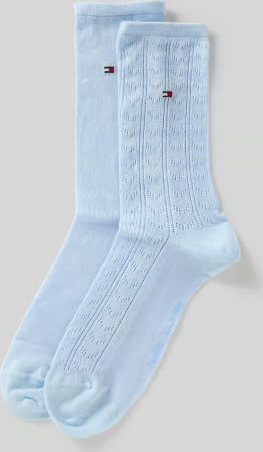 Tommy Hilfiger Sokken van Lyocellmix in een Set van 2