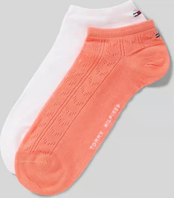 Tommy Hilfiger Sokken van Lyocellmix in Set van 2 voor sneakers
