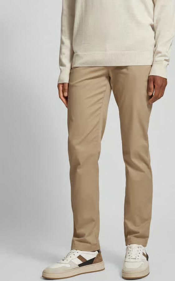 Tommy Hilfiger straight fit chino CORE DENTON 1985 met katoen batique khaki - Foto 18