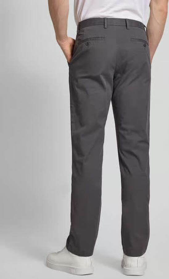 Tommy Hilfiger straight fit chino CORE DENTON 1985 met katoen dark ash - Foto 6