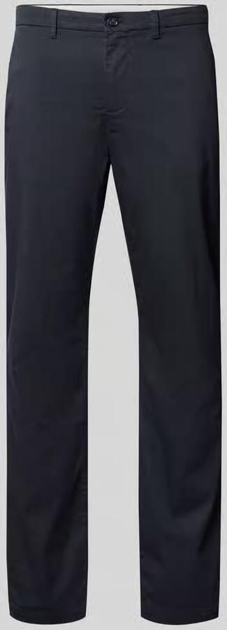Tommy Hilfiger Straight fit chino van katoenmix