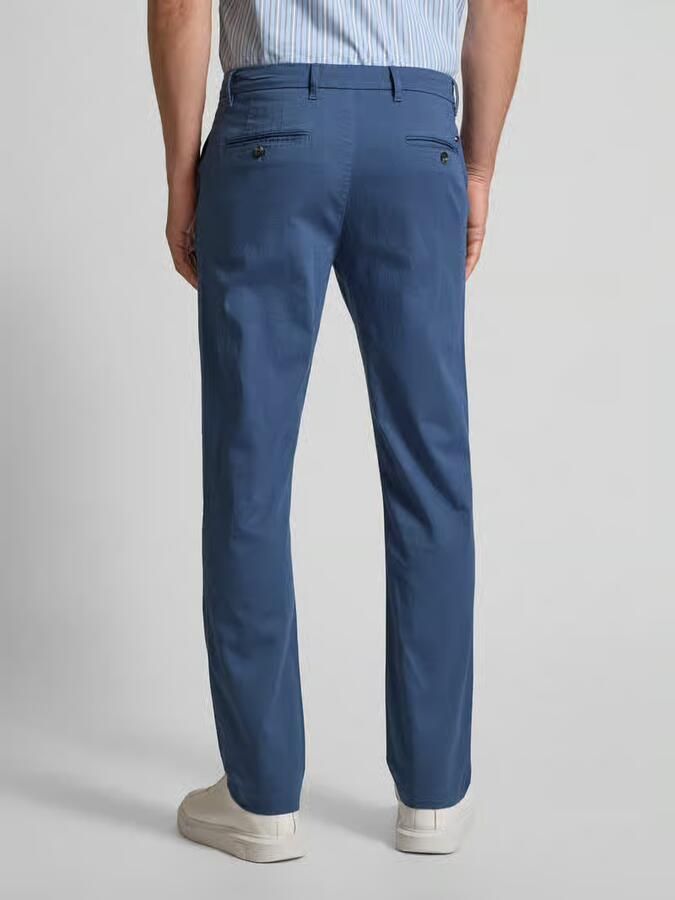 Tommy Hilfiger Straight fit chino van katoenmix