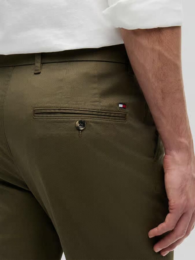 Tommy Hilfiger straight fit chino van katoenmix model 'DENTON' - Foto 2
