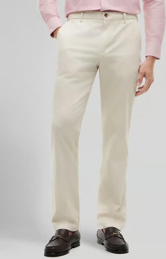 Tommy Hilfiger straight fit chino van katoenmix model 'DENTON' - Foto 2