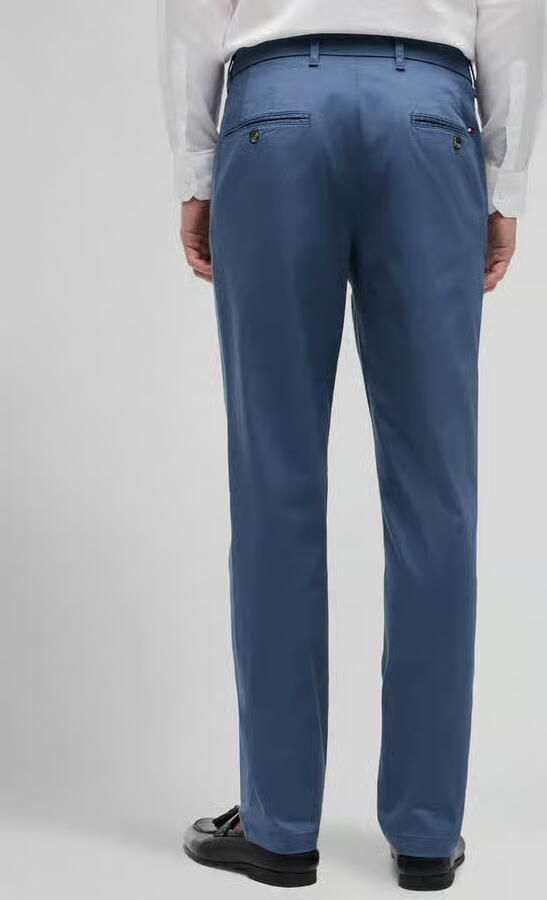 Tommy Hilfiger straight fit chino van katoenmix model 'DENTON' - Foto 3
