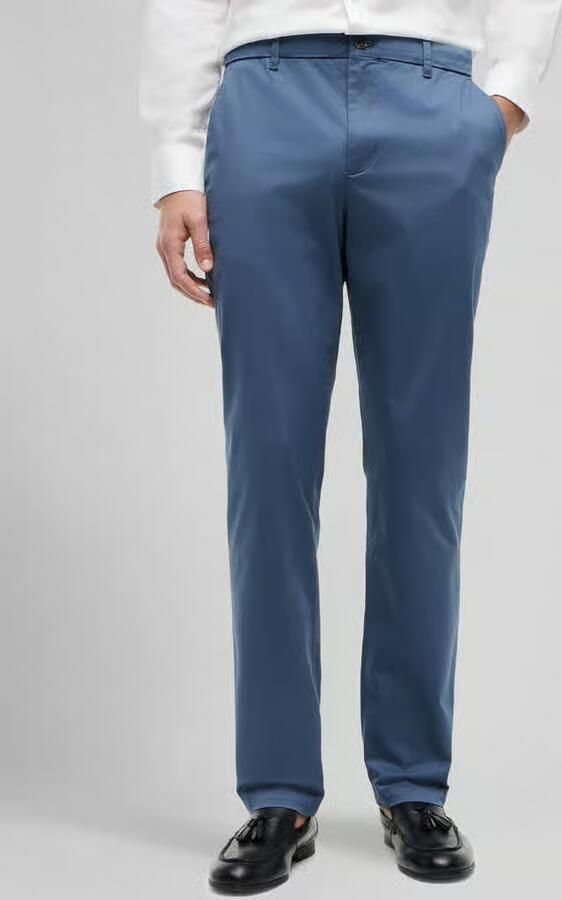 Tommy Hilfiger straight fit chino van katoenmix model 'DENTON' - Foto 2