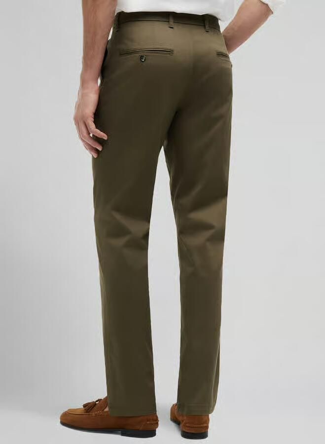 Tommy Hilfiger straight fit chino van katoenmix model 'DENTON' - Foto 2