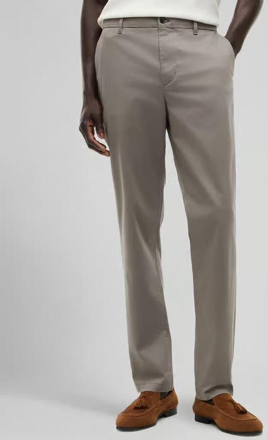 Tommy Hilfiger straight fit chino van katoenmix model 'DENTON' - Foto 3