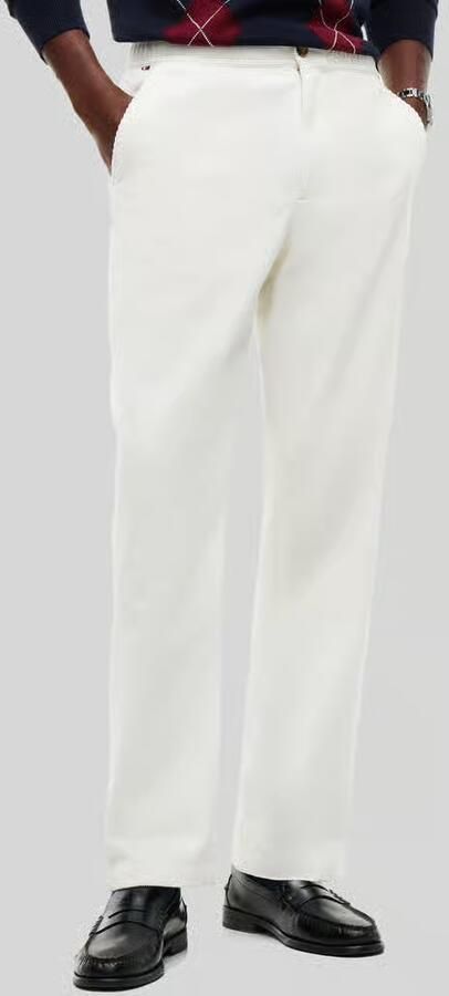 Tommy Hilfiger straight fit corduroy broek van puur katoen model 'DOVER' - Foto 3