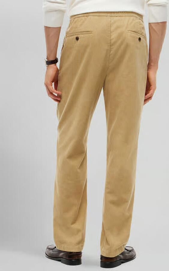Tommy Hilfiger straight fit corduroy broek van puur katoen model 'DOVER' - Foto 2