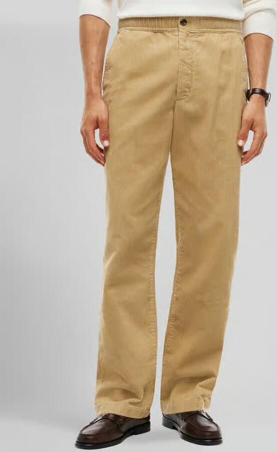 Tommy Hilfiger straight fit corduroy broek van puur katoen model 'DOVER' - Foto 3