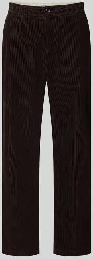 Tommy Hilfiger straight fit corduroy broek van puur katoen model 'DOVER'
