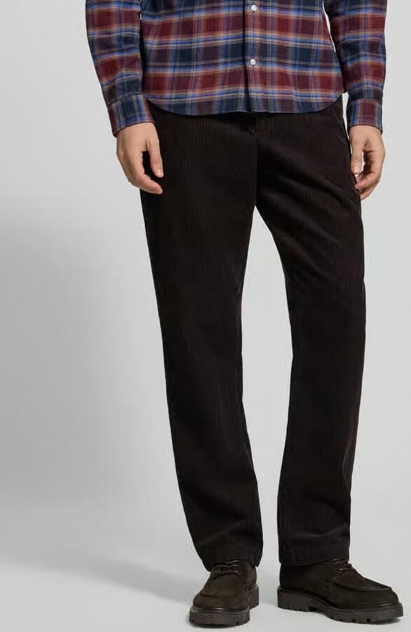 Tommy Hilfiger straight fit corduroy broek van puur katoen model 'DOVER' - Foto 3
