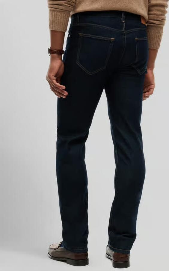 Tommy Hilfiger straight fit jeans met label-details