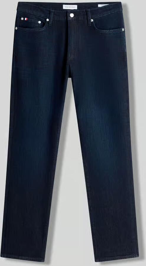 Tommy Hilfiger straight fit jeans van katoenmix model 'DENTON SLIM' - Foto 2